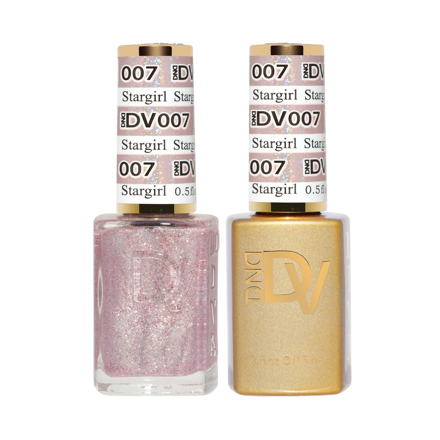 DND Nail Lacquer And Gel Polish, Diva Collection, 007, Stargirl, 0.5oz