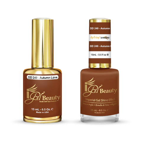 iGel Nail Lacquer + Gel Polish Match, DD249, 0.5oz
