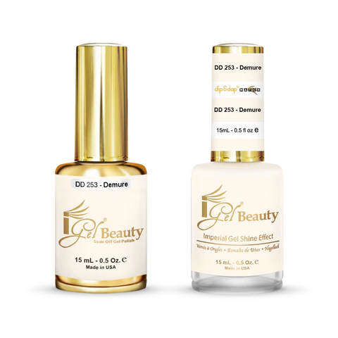 iGel Nail Lacquer + Gel Polish Match, DD253, 0.5oz