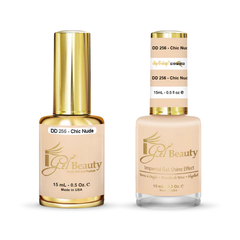 iGel Nail Lacquer + Gel Polish Match, DD256, 0.5oz