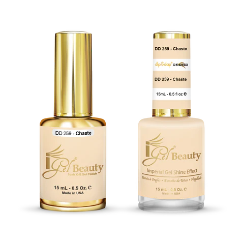 iGel Nail Lacquer + Gel Polish Match, DD259, 0.5oz