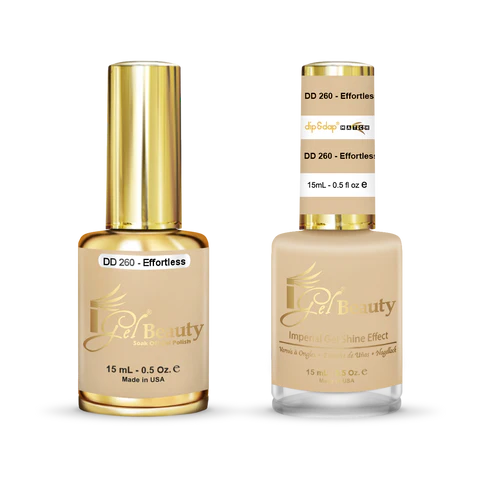 iGel Nail Lacquer + Gel Polish Match, DD260, 0.5oz