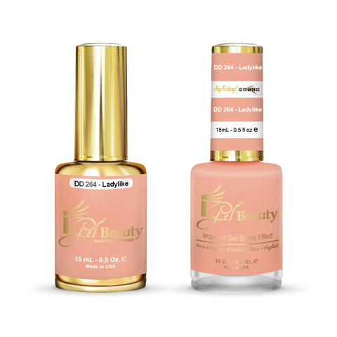 iGel Nail Lacquer + Gel Polish Match, DD264, 0.5oz