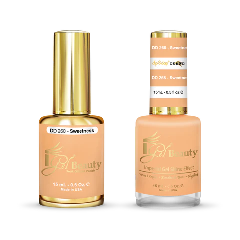 iGel Nail Lacquer + Gel Polish Match, DD268, 0.5oz