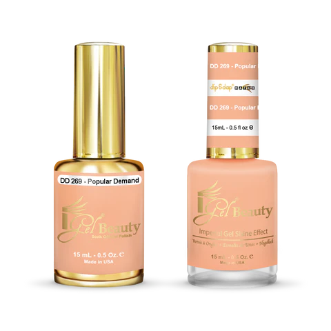 iGel Nail Lacquer + Gel Polish Match, DD269, 0.5oz