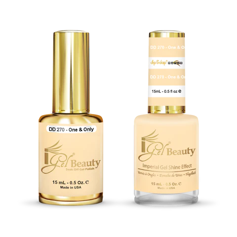 iGel Nail Lacquer + Gel Polish Match, DD270, 0.5oz