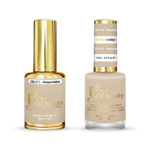 iGel Nail Lacquer + Gel Polish Match, DD272, 0.5oz