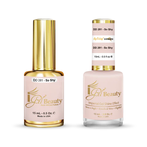 iGel Nail Lacquer + Gel Polish Match, DD281, 0.5oz