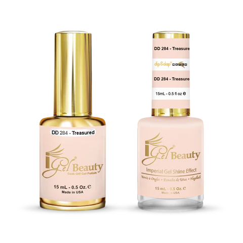 iGel Nail Lacquer + Gel Polish Match, DD284, 0.5oz OK1019MD