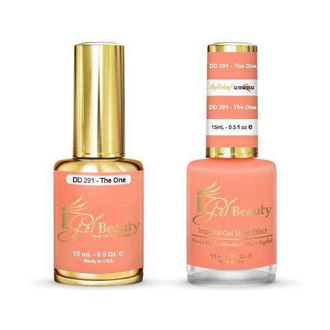 iGel Nail Lacquer + Gel Polish Match, DD291, 0.5oz OK1019MD