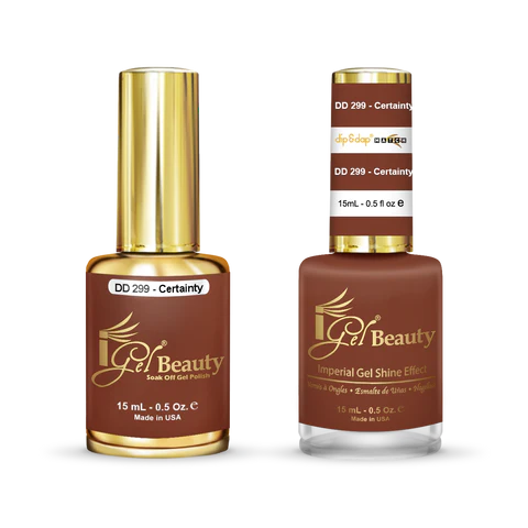 iGel Nail Lacquer + Gel Polish Match, DD299, 0.5oz OK1019MD