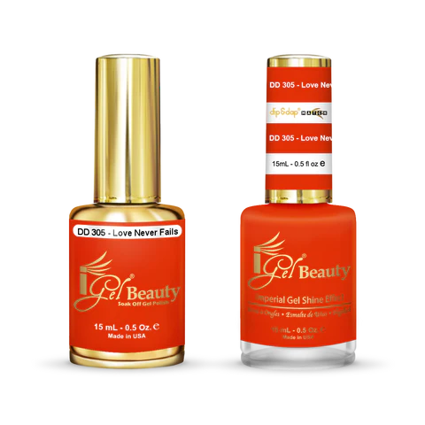 iGel Nail Lacquer + Gel Polish Match, DD305, 0.5oz