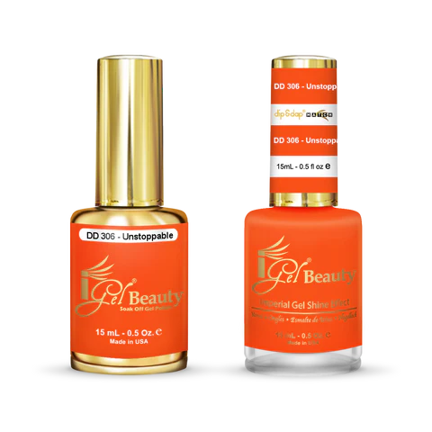 iGel Nail Lacquer + Gel Polish Match, DD306, 0.5oz
