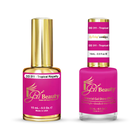 iGel Nail Lacquer + Gel Polish Match, DD311, 0.5oz
