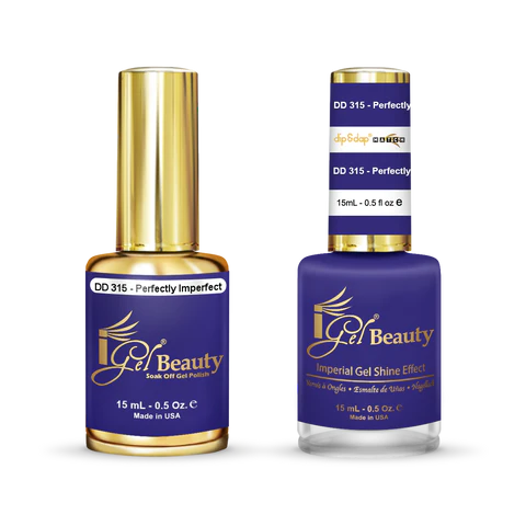 iGel Nail Lacquer + Gel Polish Match, DD315, 0.5oz