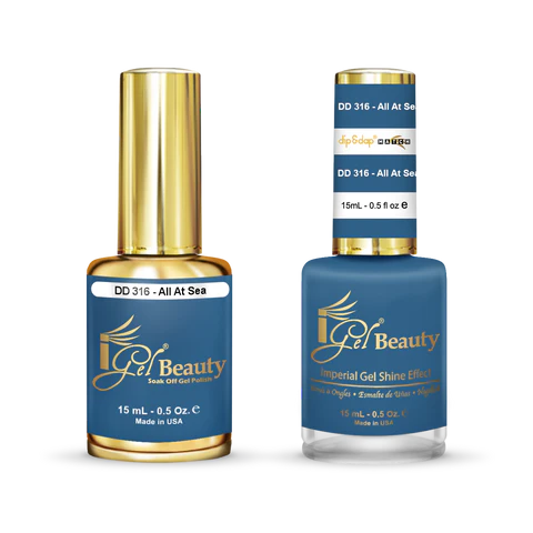 iGel Nail Lacquer + Gel Polish Match, DD316, 0.5oz