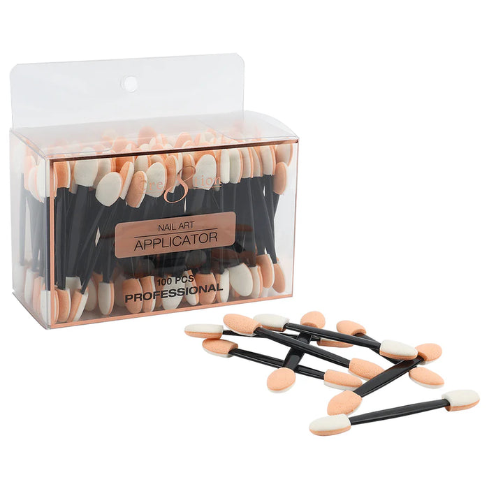 Cre8tion Disposable Nail Art Applicator, BOX (Pk: 100 pcs/box)