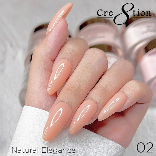 Cre8tion Acrylic Powder, Natural Elegance Collection, 02, 1.7oz