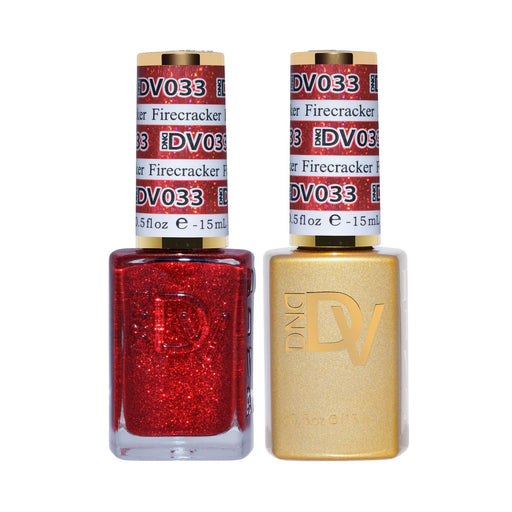 DND Nail Lacquer And Gel Polish, Diva Collection, 033, Firecracker, 0.5oz