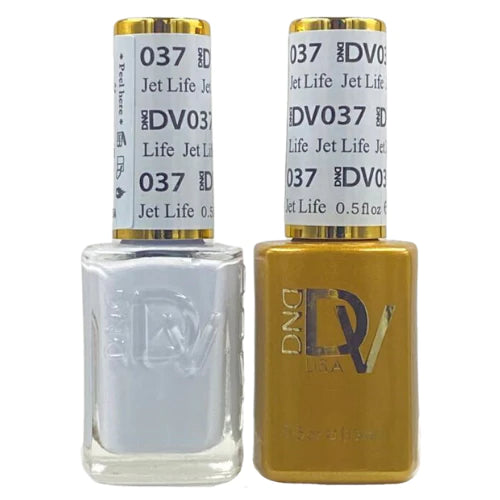 DND Nail Lacquer And Gel Polish, Diva Collection, 037, Jet Life, 0.5oz