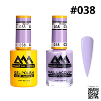 Pyramid 0.5oz, DE BEE'S Collection, Super Matching Duo, #038