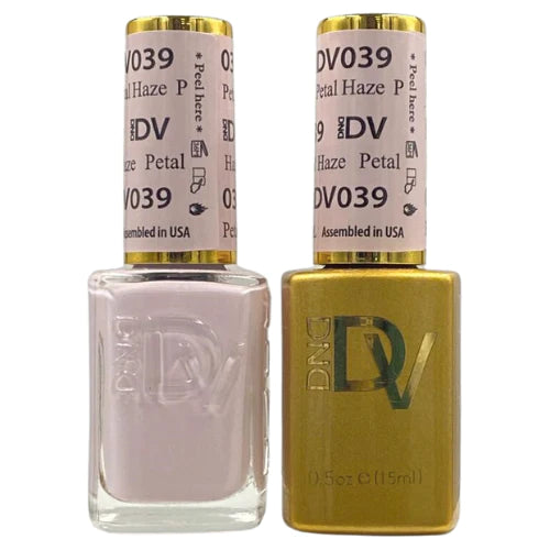 DND Nail Lacquer And Gel Polish, Diva Collection, 039, Petal Haze, 0.5oz