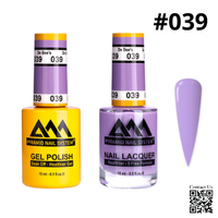 Pyramid 0.5oz, DE BEE'S Collection, Super Matching Duo, #039