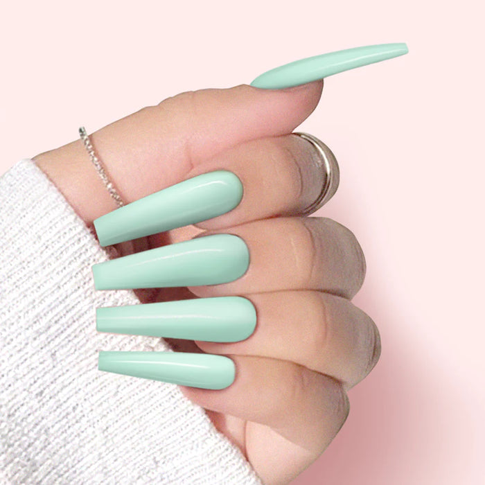 iGel Nail Lacquer & Gel Polish, LB Professional Collection, LB164, Mint Macarons, 0.5oz