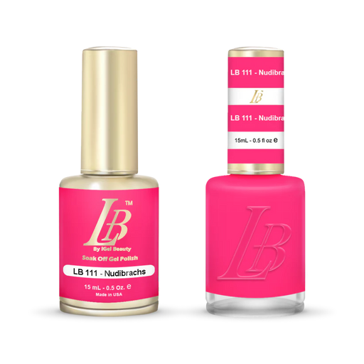 iGel Nail Lacquer & Gel Polish, LB Professional Collection, LB111, Nudibrachs 0.5oz