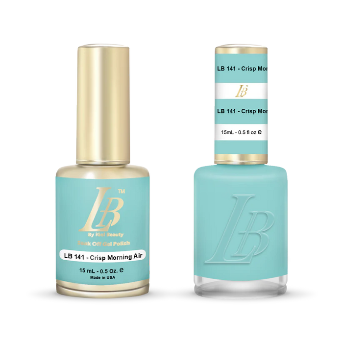 iGel Nail Lacquer & Gel Polish, LB Professional Collection, LB141, Crisp Morning Air, 0.5oz