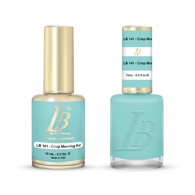 iGel Nail Lacquer & Gel Polish, LB Professional Collection, LB141, Crisp Morning Air, 0.5oz