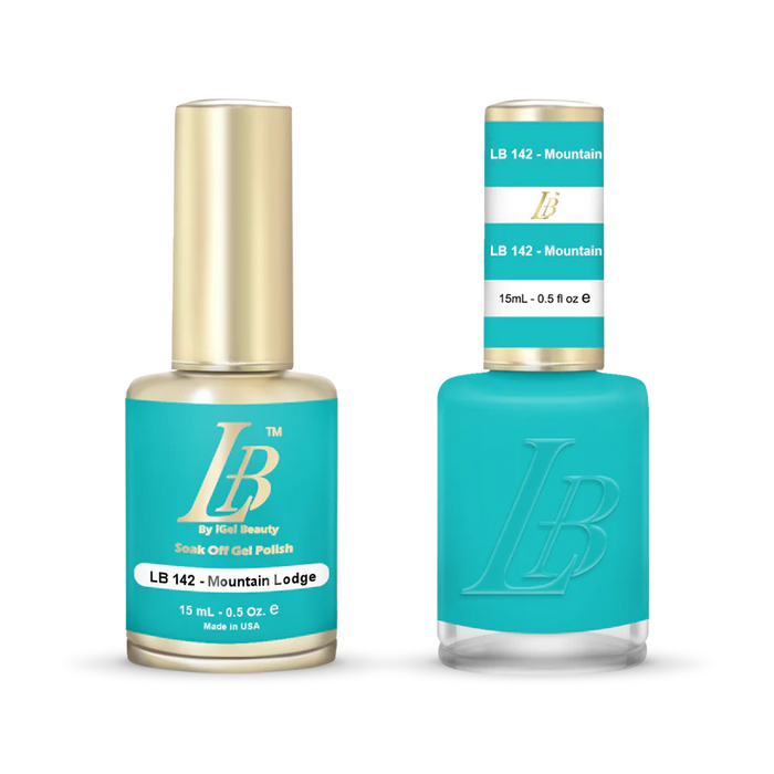 iGel Nail Lacquer & Gel Polish, LB Professional Collection, LB142, Moutain Lodge, 0.5oz