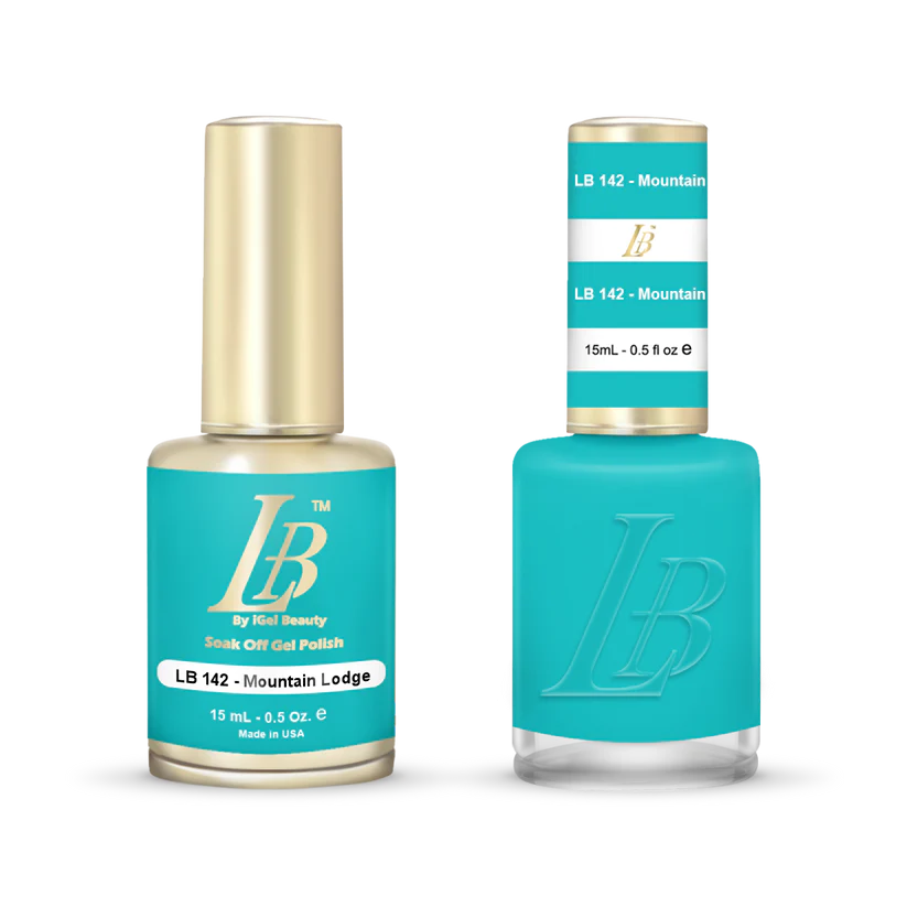 iGel Nail Lacquer & Gel Polish, LB Professional Collection, LB142, Moutain Lodge, 0.5oz