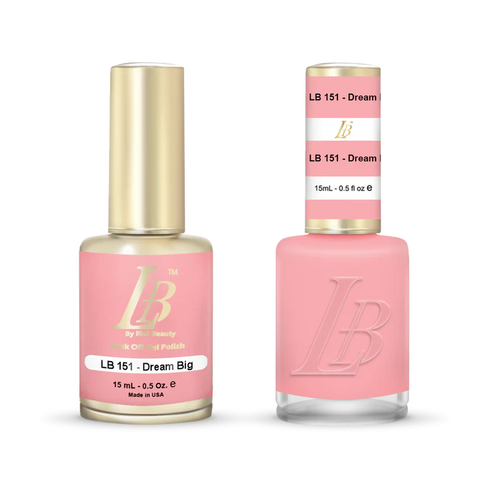 iGel Nail Lacquer & Gel Polish, LB Professional Collection, LB151, Dream Big, 0.5oz