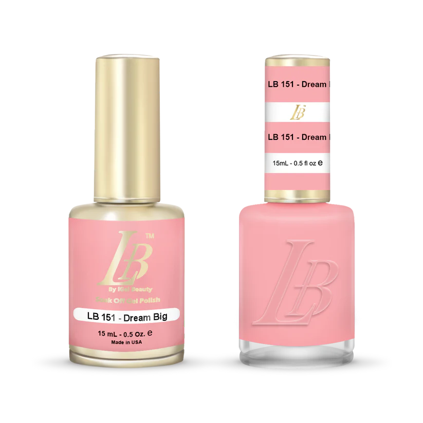 iGel Nail Lacquer & Gel Polish, LB Professional Collection, LB151, Dream Big, 0.5oz