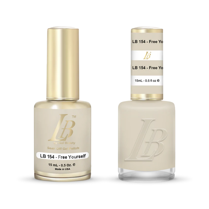 iGel Nail Lacquer & Gel Polish, LB Professional Collection, LB154, Free Yourself, 0.5oz