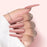 iGel 3in1 Dipping Powder + Gel Polish + Nail Lacquer, LB Professional Collection, LB053, Light Salmon