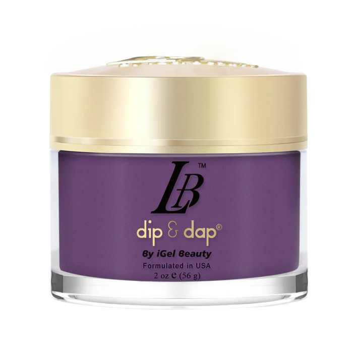 iGel Acrylic/Dipping Powder, LB Professional Collection, LB128, Huckleberry, 2oz