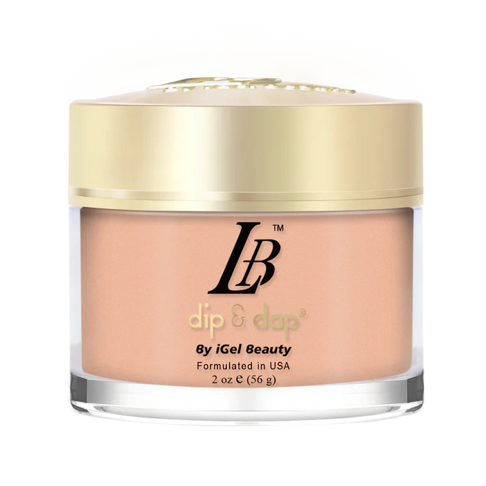 iGel Acrylic/Dipping Powder, LB Professional Collection, LB027, Bare It All, 2oz