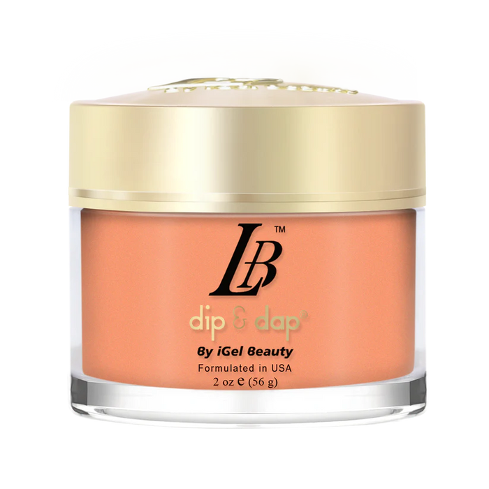 iGel Acrylic/Dipping Powder, LB Professional Collection, LB057, Peachie Face, 2oz