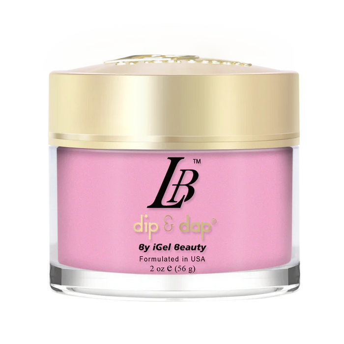 iGel Acrylic/Dipping Powder, LB PROFESSIONAL Collection, LB060, Pink B4 U Speak, 2oz