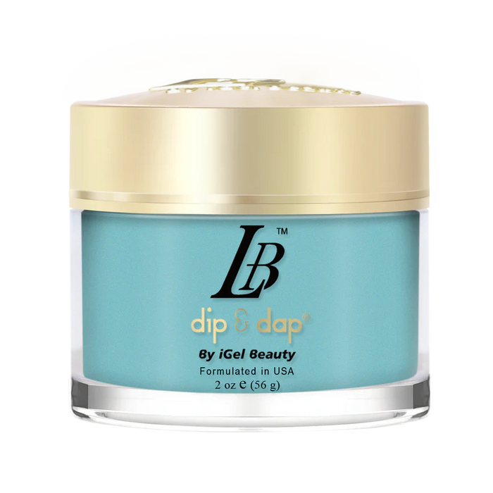 iGel Acrylic/Dipping Powder, LB Professional Collection, LB063, Teal The End Of Time, 2oz