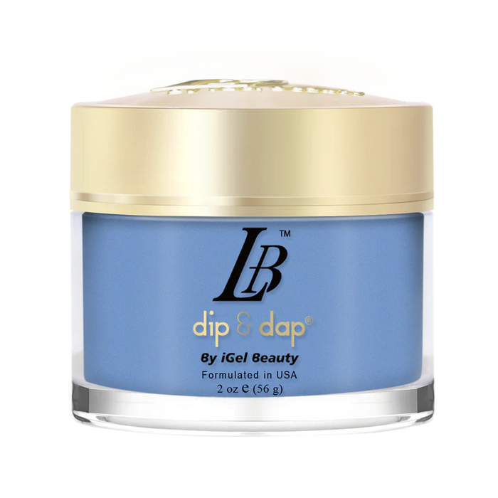iGel Acrylic/Dipping Powder, LB Professional Collection, LB066, You Blue My Mind, 2oz