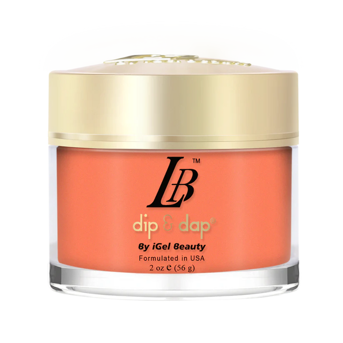 iGel Acrylic/Dipping Powder, LB Professional Collection, LB070, Peaches Ain't Sweet, 2oz