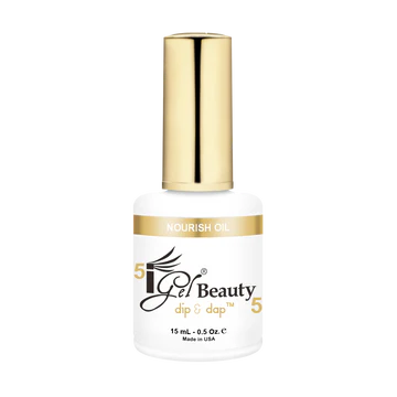 iGel Dip & Dap Foundations, 05, NOURISH OIL, 0.5oz (Pk: 144pcs/case)