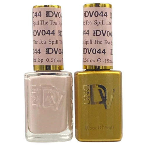 DND Nail Lacquer And Gel Polish, Diva Collection, 044, Spill The Tea, 0.5oz