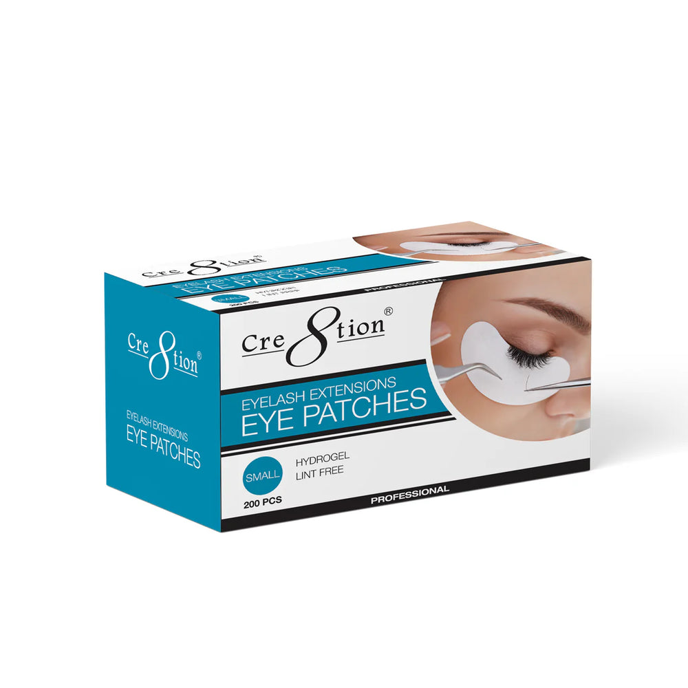 Cre8tion Eyelash Extensions - Eye Patches, Small, BOX (Pk: 200 pairs/box, 20 boxes/carton)