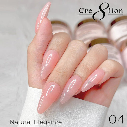 Cre8tion Acrylic Powder, Natural Elegance Collection, 04, 1.7oz
