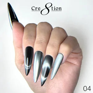 Cre8tion Nail Art Effect 1g - Cat Eye CHROME (10 Colors) Collection - 004