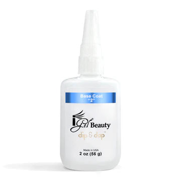 iGel Dip & Dap Foundations, 02, BASE COAT REFILL, 2oz (Pk: 48pcs/case)